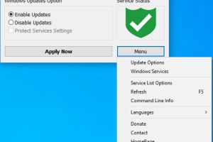 TẮT WINDOWS UPDATE VĨNH VIỄN  TRÊN WINDOWS