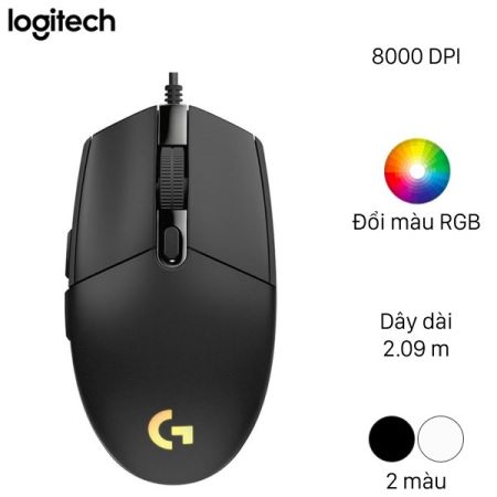Chuột có dây Gaming Logitech G102 LightSync Gen 2
