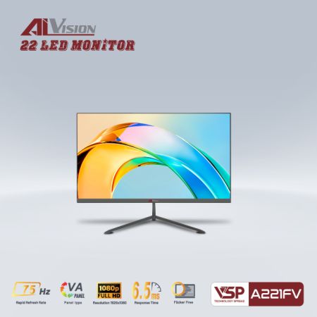 Màn hình văn phòng 22" AiVision A221FV
