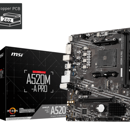 Mainboard MSI A520M-A PRO | AM4 | mATX