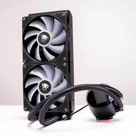 Tản nhiệt nước LeoPard TK1 - (Trắng - Đen)  | 240mm, RGB Fixed