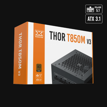 Nguồn Xigmatek Thor T850M 850W 80 Plus Bronze Full Modular Mới BH 36T