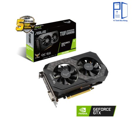 Card màn hình ASUS TUF GTX 1660 Super-O6G GAMING (6GB GDDR6, 192-bit, DVI+HDMI+DP, 1x8-pin) QSD