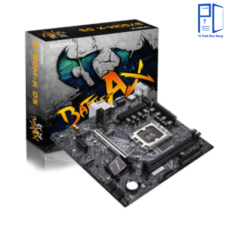 Mainboard Colorful BATTLE-AX B760M-K D5 V20 | Intel B760, Socket 1700, M-ATX, 2 khe DDR5