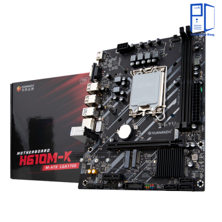 Mainboard Huananzhi H610M-VH-A - Đen