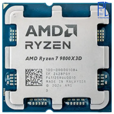 CPU AMD RYZEN 7 9800X3D (4.7GHz up to 5.2GHz | 8 Nhân | 16 Luồng ) - Tray