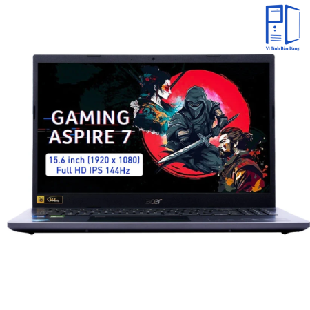 Laptop Gaming Acer Aspire 7 A715 76G 59MW - NH.QMYSV.001 (Core i5-12450H | RTX 2050 | 15.6 inch FHD, IPS, 144Hz | 8GB | 512GB SSD, Win 11 | Vỏ Nhôm)