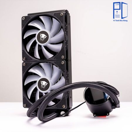 Tản nhiệt nước LeoPard TK1 - (Trắng - Đen)  | 240mm, RGB Fixed