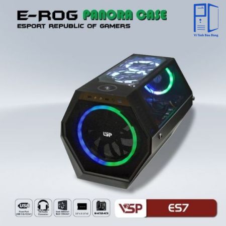 Case VSP Panora ES7 / Đen - Trắng