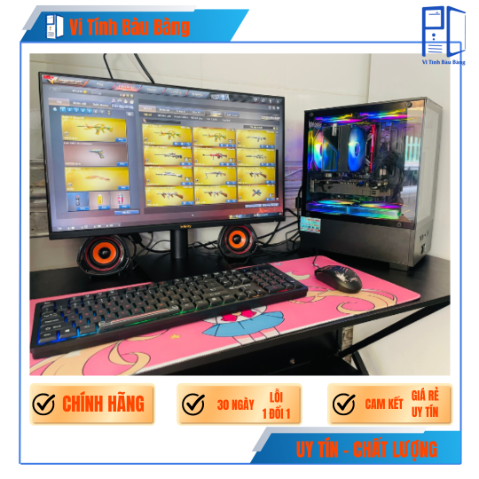 PC/ i5-6500/ Main H110/ Card 1050/ Ram16G / SSD 256G / Nguồn 500W /