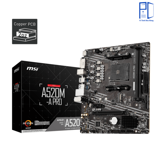 Mainboard MSI A520M-A PRO | AM4 | mATX
