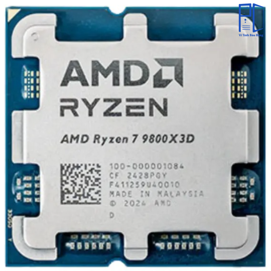 CPU AMD RYZEN 7 9800X3D (4.7GHz up to 5.2GHz | 8 Nhân | 16 Luồng ) - Tray