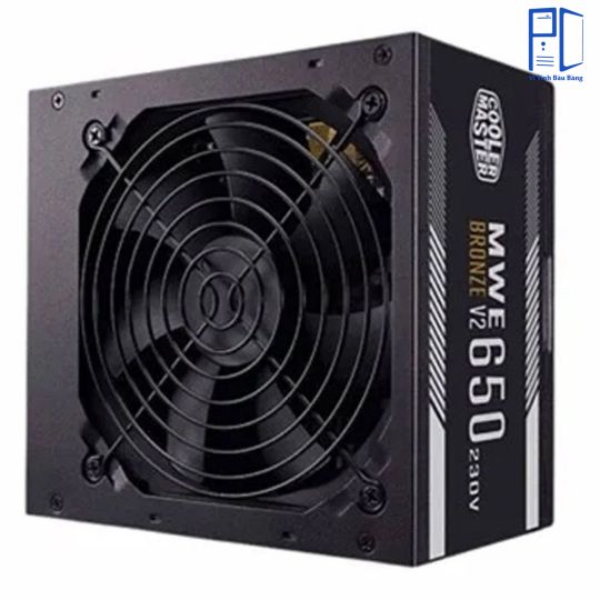 Nguồn Cooler Master 650W MWE 650 V2 230V 80 Plus Bronze (MPE-6501-ACABW-B)